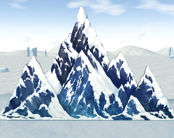 Mabinogi Homestead Snow Mountain Panel, Winter Painter Event