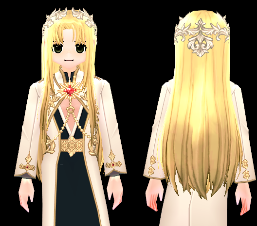 Mabinogi Solaris Wig and Hairpiece (M)