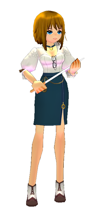 Mabinogi Royal Academy Home Ec Teacher Outfit Set (F)