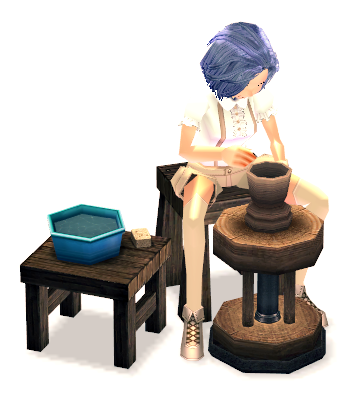 Mabinogi Pottery Wheel Chair