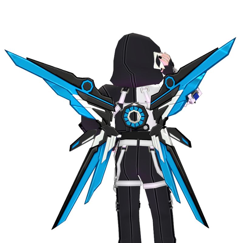 Mabinogi Storm Tech Chic Assault Wings (Enchantable)