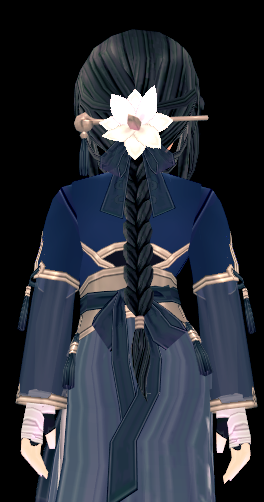 Mabinogi 12th Anniversary Classic Eastern Wig and Hairpiece