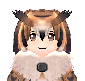 KEMONO FRIENDS X Mabinogi Eurasian Eagle Owl Wig Male