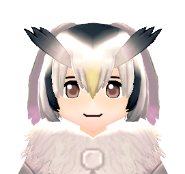 KEMONO FRIENDS X Mabinogi Northern White-Faced Owl Wig Male