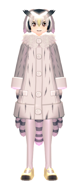 KEMONO FRIENDS X Mabinogi Northern White-Faced Owl Coat Male