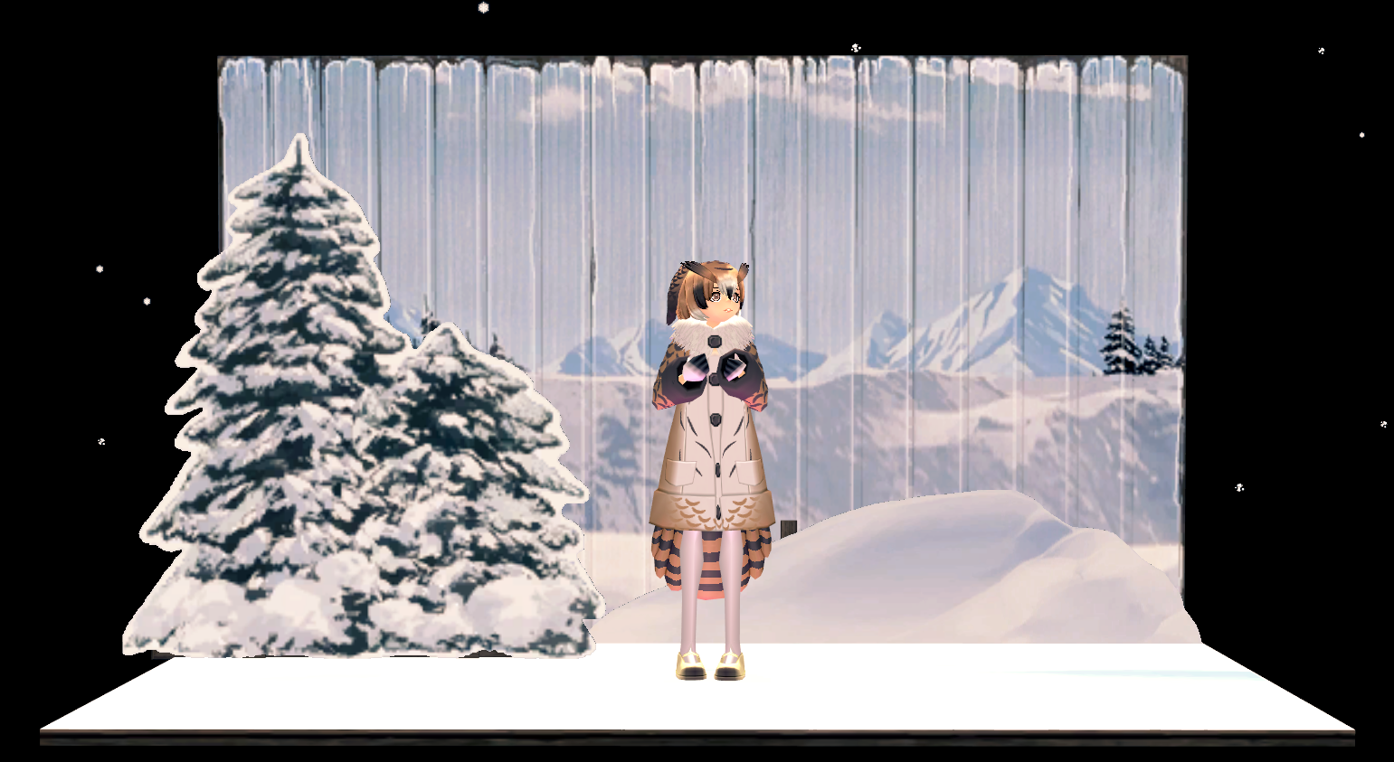 KEMONO FRIENDS X Mabinogi Snowfield Studio Set