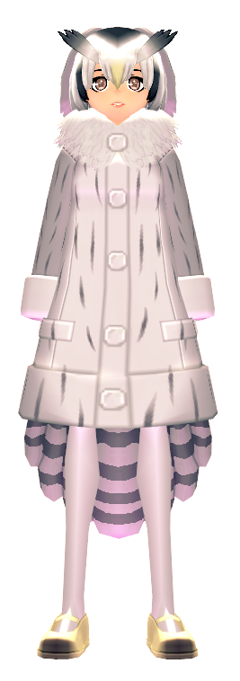 KEMONO FRIENDS X Mabinogi Northern White-Faced Owl Coat Female