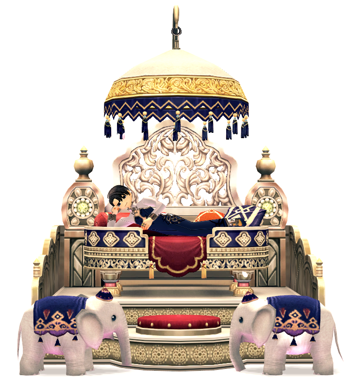 Mabinogi Elegant Lotus Elephant Throne