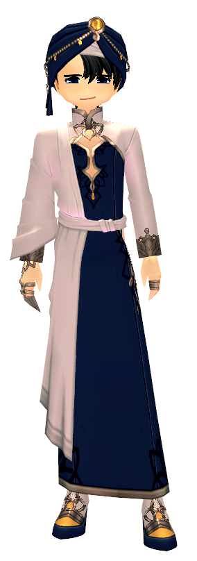 Mabinogi Elegant Lotus Shawl Suit (M)