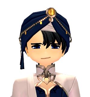 Mabinogi Elegant Lotus Wig and Hat (M)