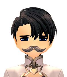 Mabinogi Gentleman's Mustache (Face Accessory Slot Exclusive)