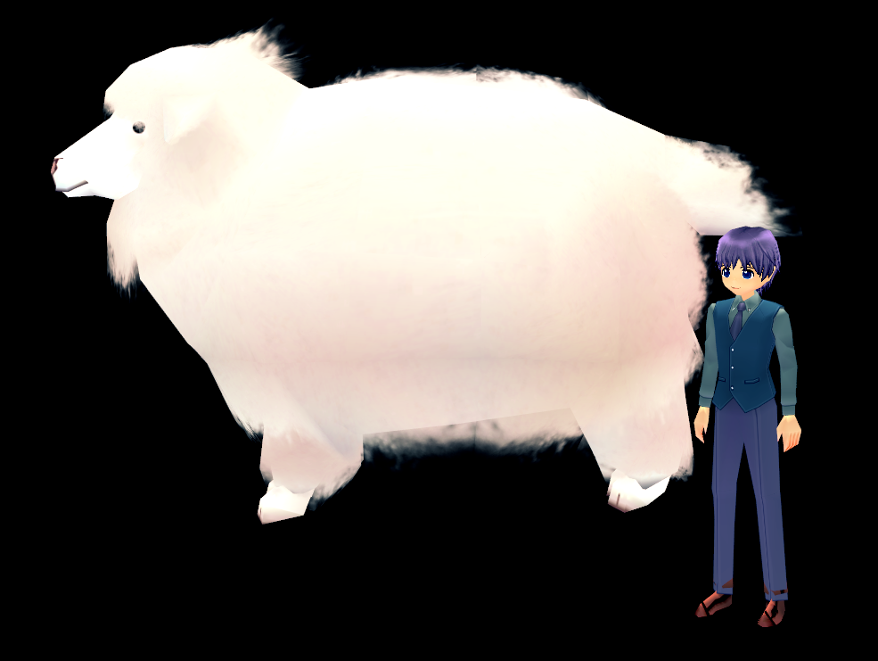 Mabinogi Massive Cotton Candy Sheep Whistle