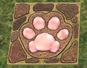 Mabinogi Homestead Gummy Cat Floor