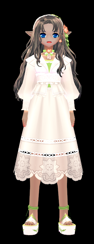 Mabinogi Secret Garden Dress (F)