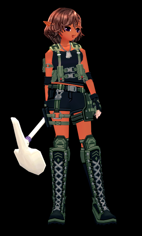 Mabinogi Soldier's Field Shovel Appearance Scroll