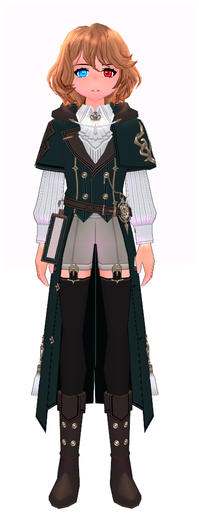 Mabinogi Scholar Short Outfit (F)