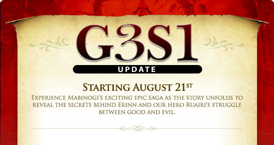 G3S1 Update