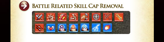 Battle Related Skill Cap Removal