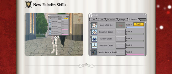 New Paladin Skills