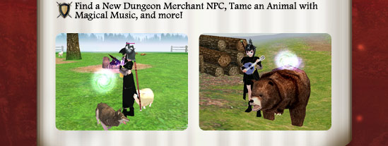 Find a New Dungeon Merchant NPC, Tame an Animal with Magical Music, and more!